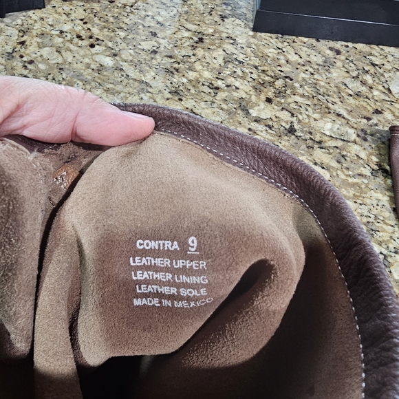 Freebird by Steven Distressed Brown Moto Boots Contra - Picture 5 of 6